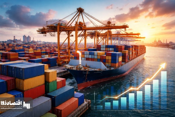 تجارت خارجی ایران در هشت‌ماهه ۱۴۰۴؛ ثبات ارزشی در سایه افت وزنی مبادلات